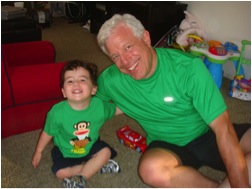 Bruce and Jonah in Green Bruce can teach divorced, remarried families a thing or two